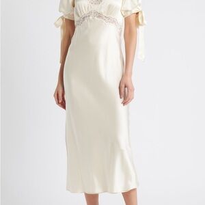 Reformation x Kacey Musgraves Stella Midi Dress (bridal/wedding)